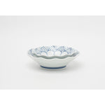 有田焼 菊割青海波 4.5寸深皿 15cm Teizan Studio1156
