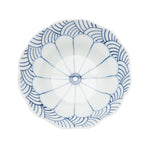 有田焼 菊割青海波 4.5寸深皿 15cm Teizan Studio1156