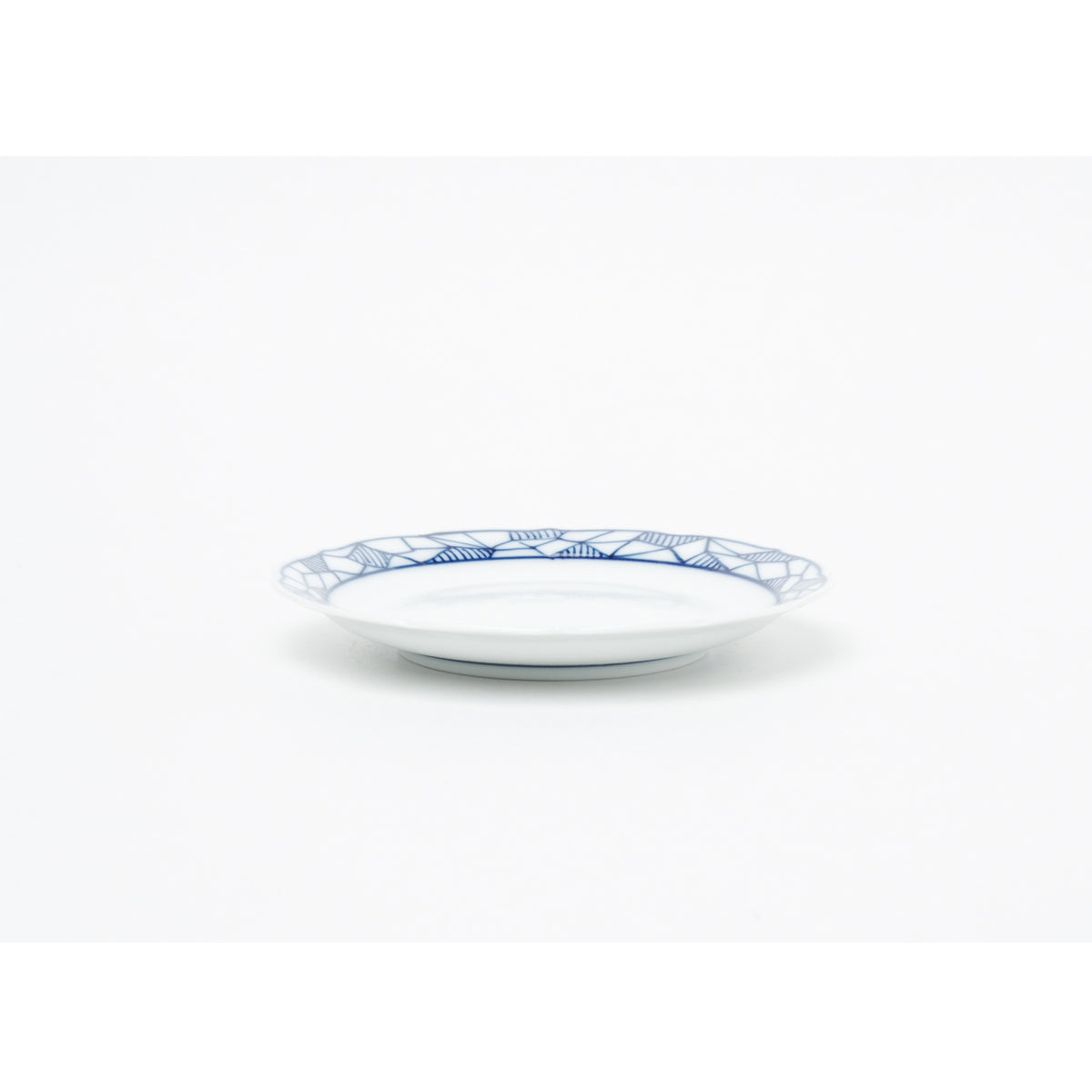 有田焼 染付氷裂 四寸皿 13cm Teizan Studio1156