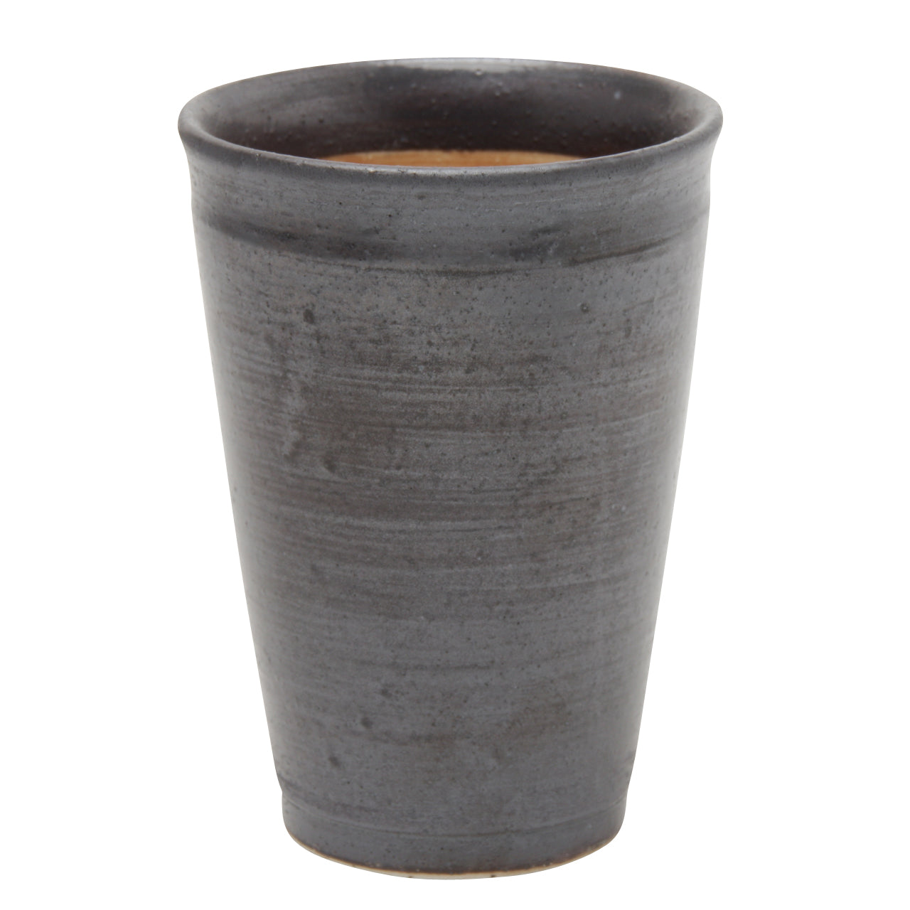 伊万里焼 黒陶 内サビ ビアカップ 250ml Tamori Title  Studio1156