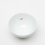 有田焼 メダカ 平仙茶(外青/内赤1匹) 180ml Riso Studio1156