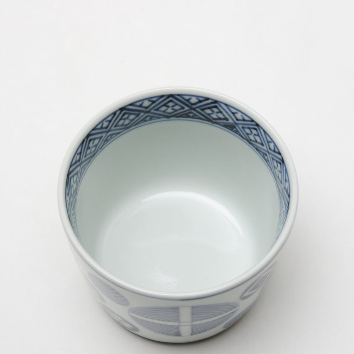 有田焼 丸十字文 そば猪口(大) 220ml Riso Studio1156