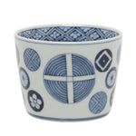 有田焼 丸十字文 そば猪口(大) 220ml Riso Studio1156