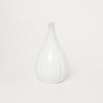 波佐見焼 白 彫 一輪挿し 15cm Korin Studio1156
