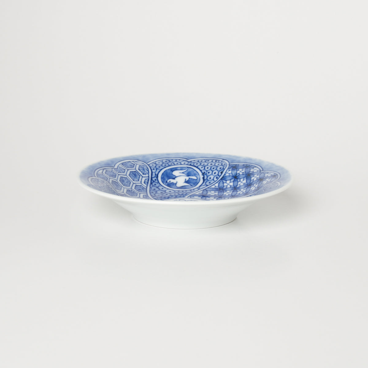 有田焼 染付 千鳥祥瑞 四寸小皿 12cm Kouraku Studio1156