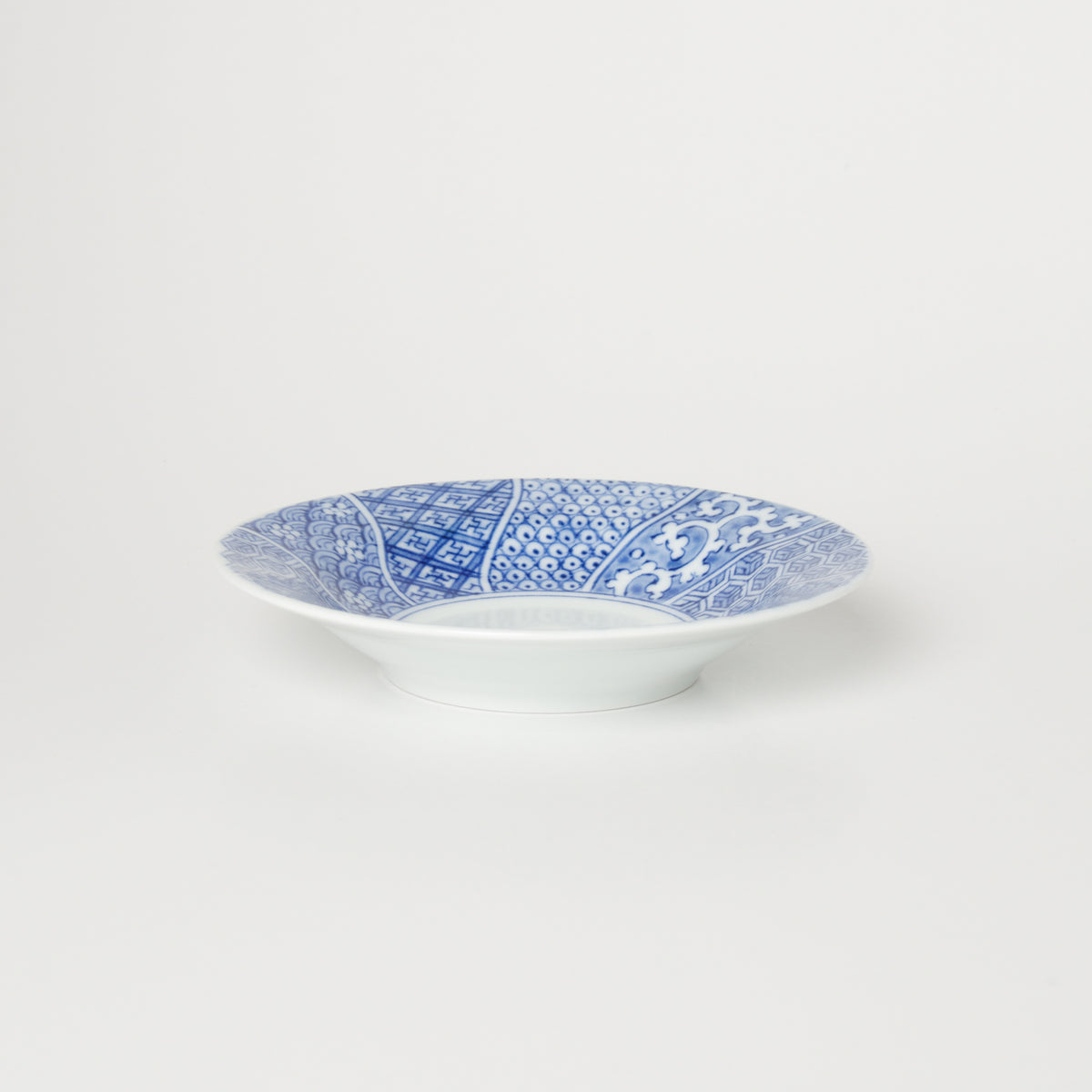 有田焼 染付 内白 四寸小皿 12cm Kouraku Studio1156