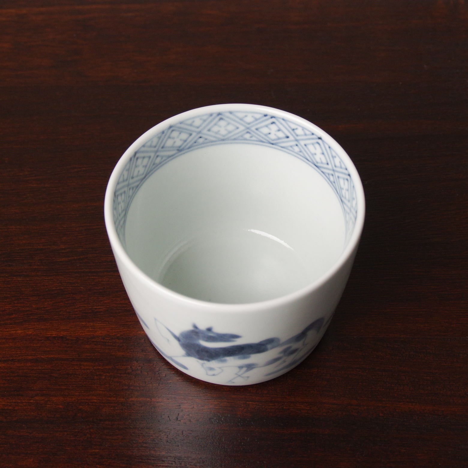 有田焼 馬文 そば猪口(大) 220ml Riso そば猪口 Studio1156