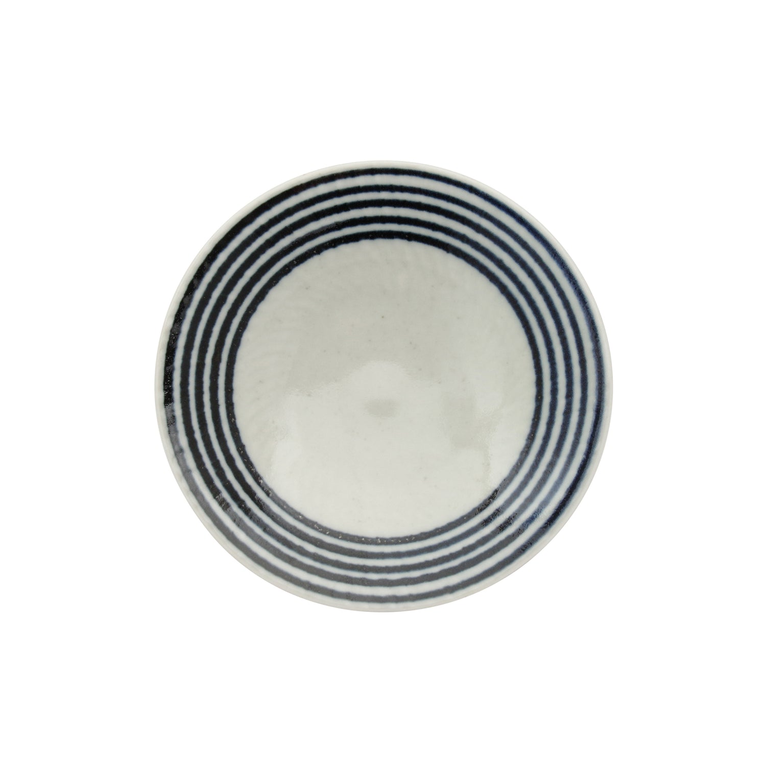 波佐見焼 藍駒 小皿(5本線) 11cm Wazan Studio1156