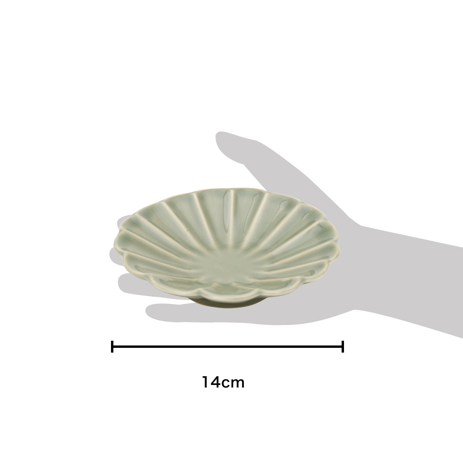有田焼 菊割輪花皿 14cm [全9種] Toetsu 小皿・取り皿 10-14.9cm Studio1156