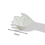 波佐見焼 桔梗筋 桔梗型反小鉢(青) 12.5cm Korin Studio1156