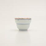 波佐見焼 渕錆 見込筋 桔梗ひさご型小鉢(染付) 6.8cm Korin Studio1156
