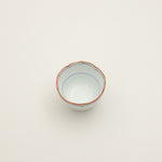 波佐見焼 渕錆 見込筋 桔梗ひさご型小鉢(染付) 6.8cm Korin Studio1156