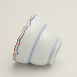 波佐見焼 渕錆 見込筋 桔梗ひさご型小鉢(染付) 6.8cm Korin Studio1156