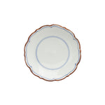 波佐見焼 渕錆 見込筋 桔梗渕3寸皿(青) 9.5cm Korin Studio1156