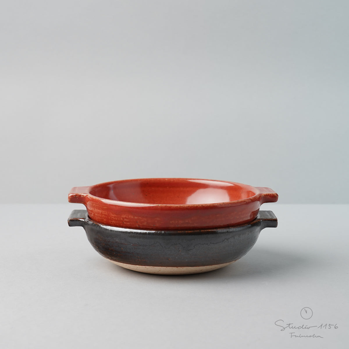 有田焼 耳付丸鍋 15cm [耐火耐熱] Anraku Studio1156