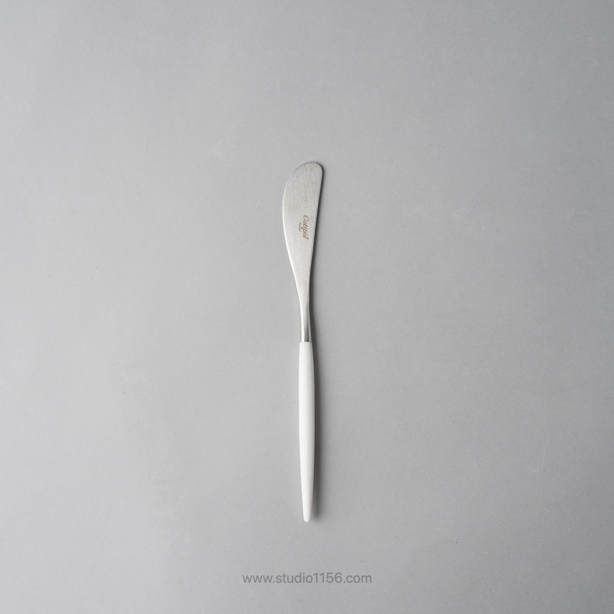 Cutipol GOA / クチポール ゴア (シルバー×ホワイト) バターナイフ Cutipol Studio1156