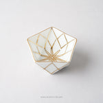 有田焼 ダイヤ五角豆鉢(小) 6.5cm 金網目紋 Denpei Studio1156