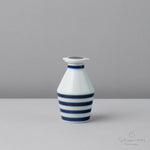 波佐見焼 es soy pot (L) 醤油さし 100ml ボーダーブルー essence Studio1156
