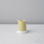 波佐見焼 es creamer (M) ミルクピッチャー 75ml 黄磁釉 essence Studio1156