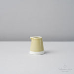 波佐見焼 es creamer (S) ミルクピッチャー 25ml 黄磁釉 essence Studio1156