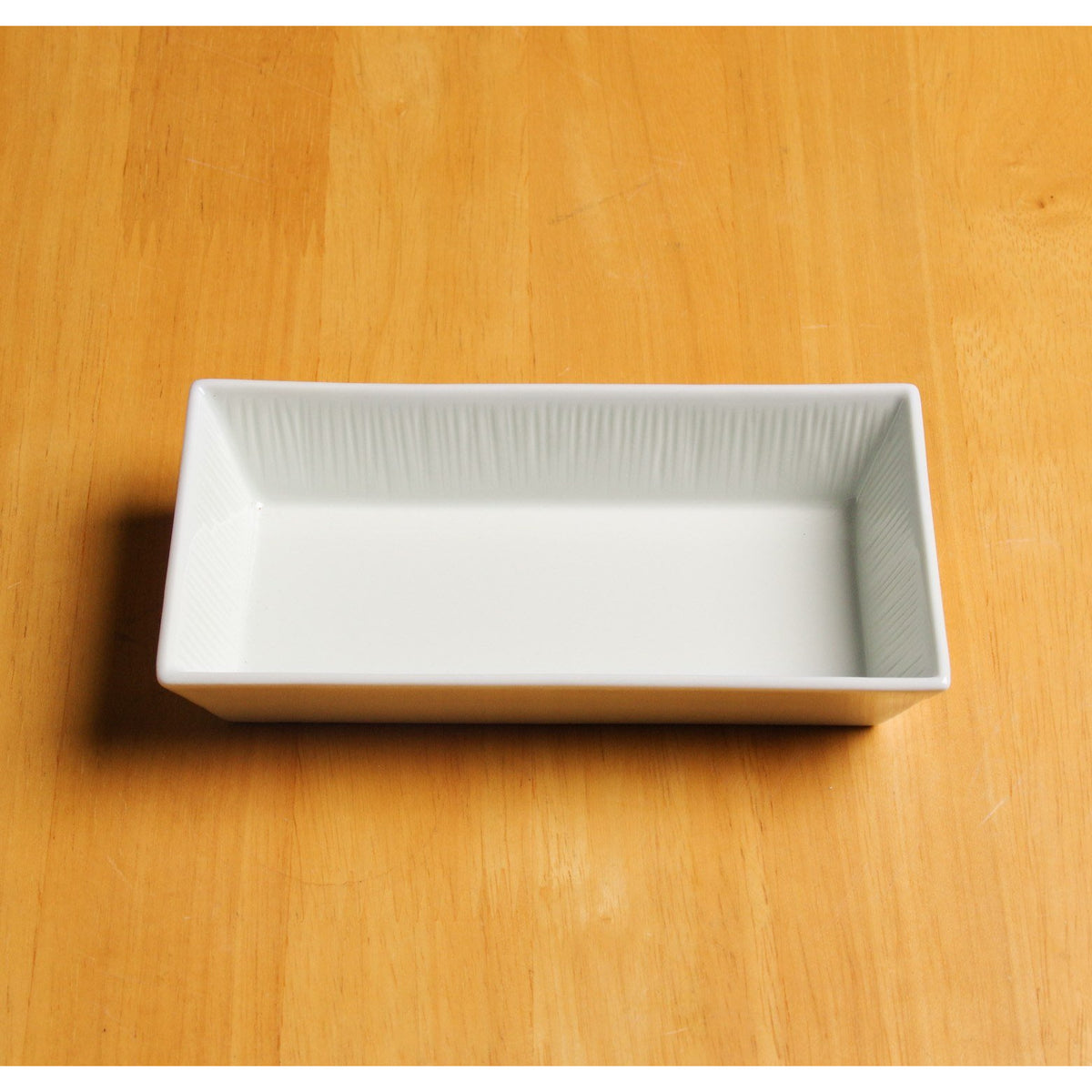 波佐見焼 Combo 長角小鉢 ホワイト 15cm Eisen Studio1156