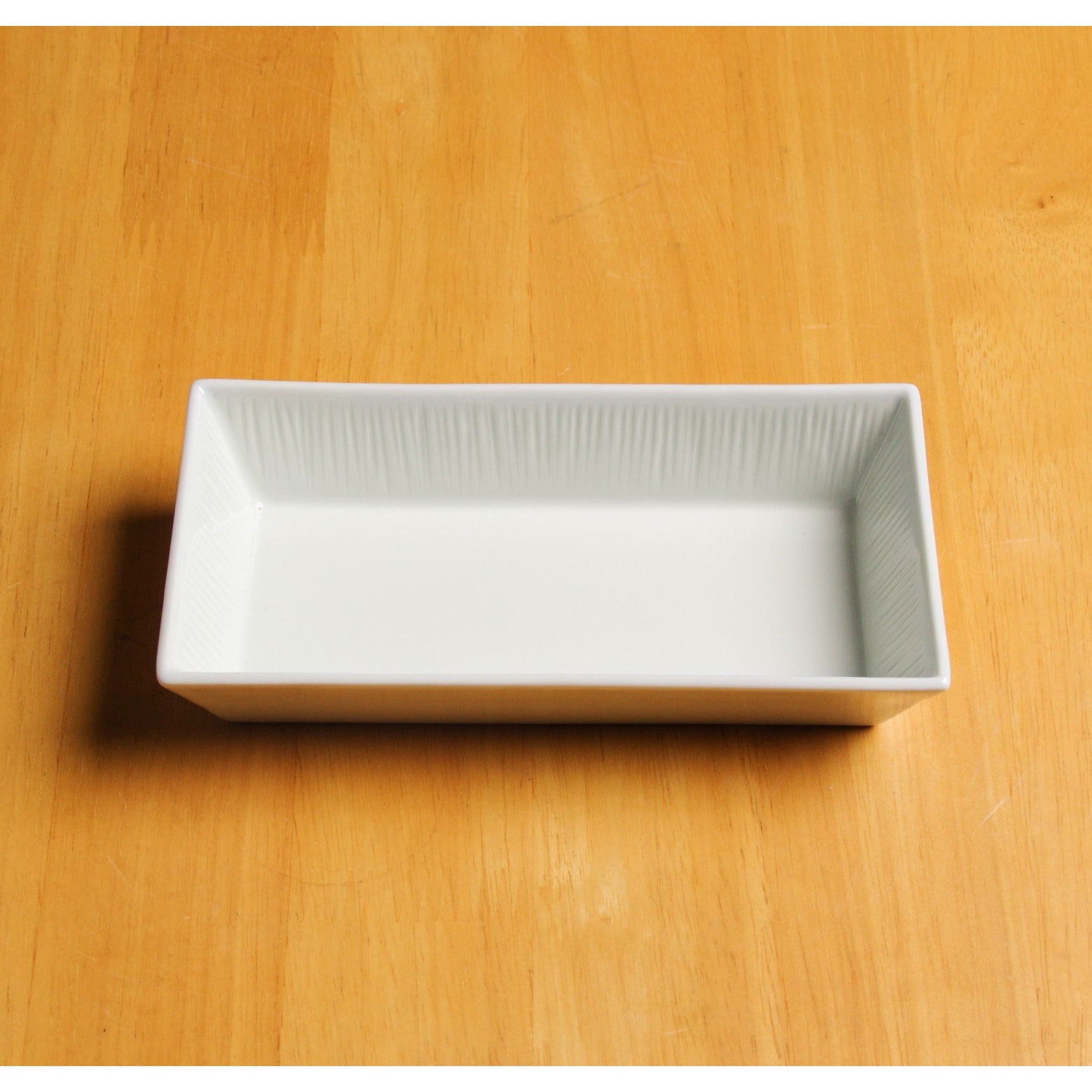 波佐見焼 Combo 長角小鉢 ホワイト 15cm Eisen Studio1156