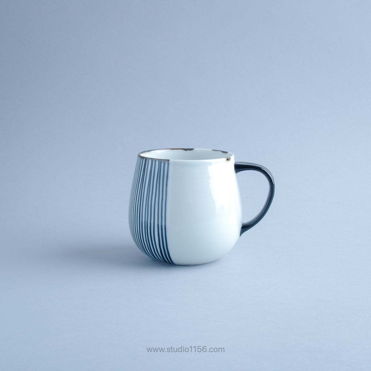 波佐見焼 ハーフライン マグカップ 370ml Fukuho Studio1156