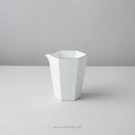 有田焼 銀彩染付 六角片口酒器 200ml 白磁渕金 Fukuju Studio1156