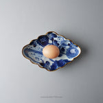 有田焼 染付 菊菱型向付 中鉢 18cm Fukusen Studio1156