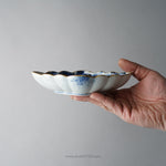 有田焼 染付 菊菱型向付 中鉢 18cm Fukusen Studio1156