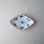 有田焼 染付 菊菱型向付 中鉢 18cm Fukusen Studio1156
