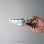 有田焼 染付 菊菱型向付 中鉢 18cm Fukusen Studio1156