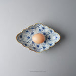 有田焼 染付 菊菱型向付 中鉢 18cm Fukusen Studio1156