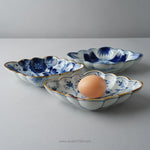 有田焼 染付 菊菱型向付 中鉢 18cm Fukusen Studio1156
