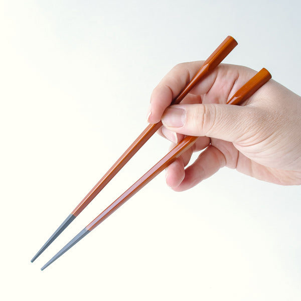 食洗機対応] 杵型多久島箸 22.5cm 越前漆器の通販｜Studio1156