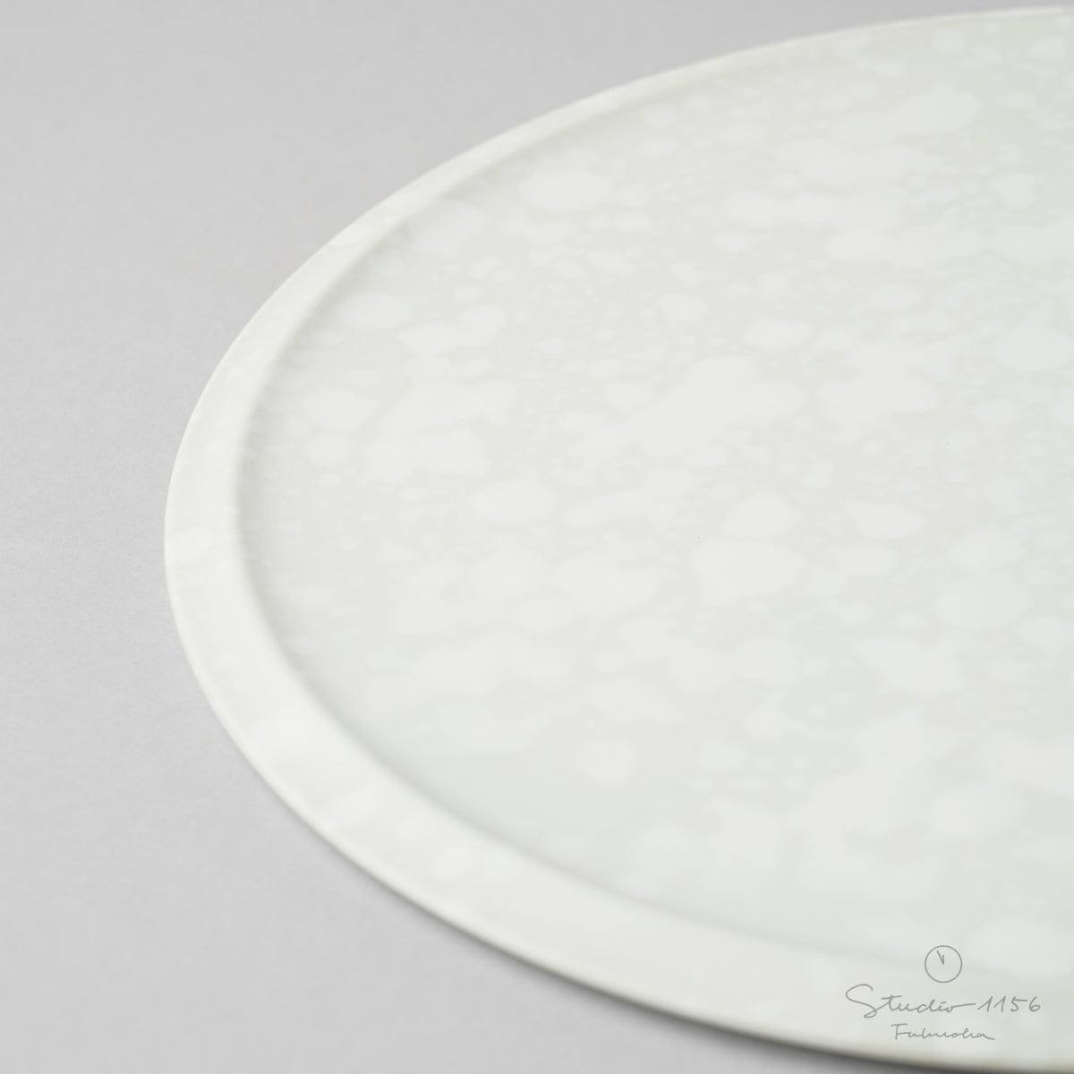 伊万里焼 フラットプレート w/ Rim 31cm Hataman Studio1156