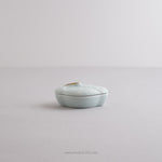 伊万里焼 モイスト 金彩 蓋物(ふたもの) 8cm [鶴/亀] 鶴 Hataman Studio1156