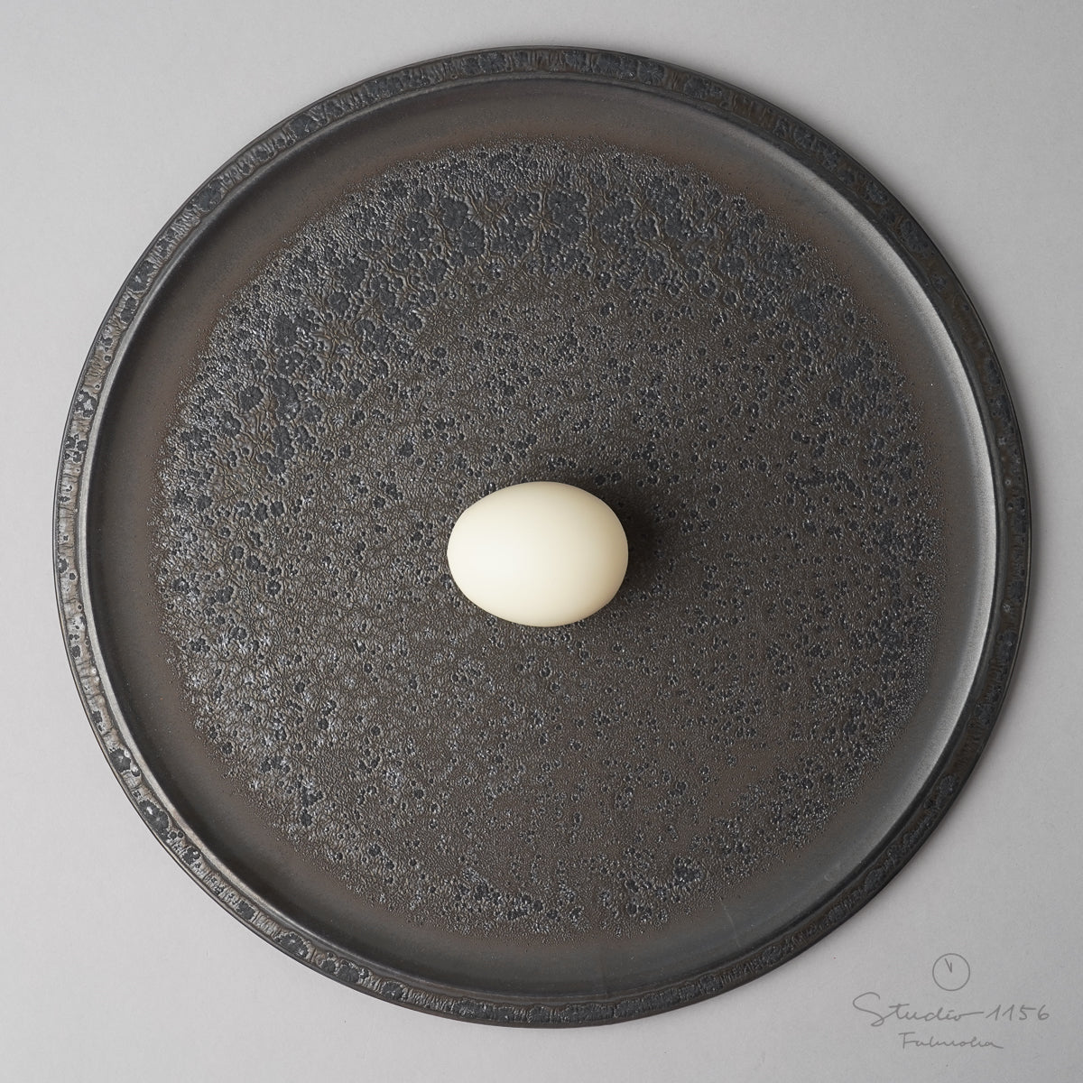 伊万里焼 フラットプレート w/ Rim 31cm