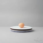 伊万里焼 フラットプレート w/ Rim 19.5cm Hataman Studio1156