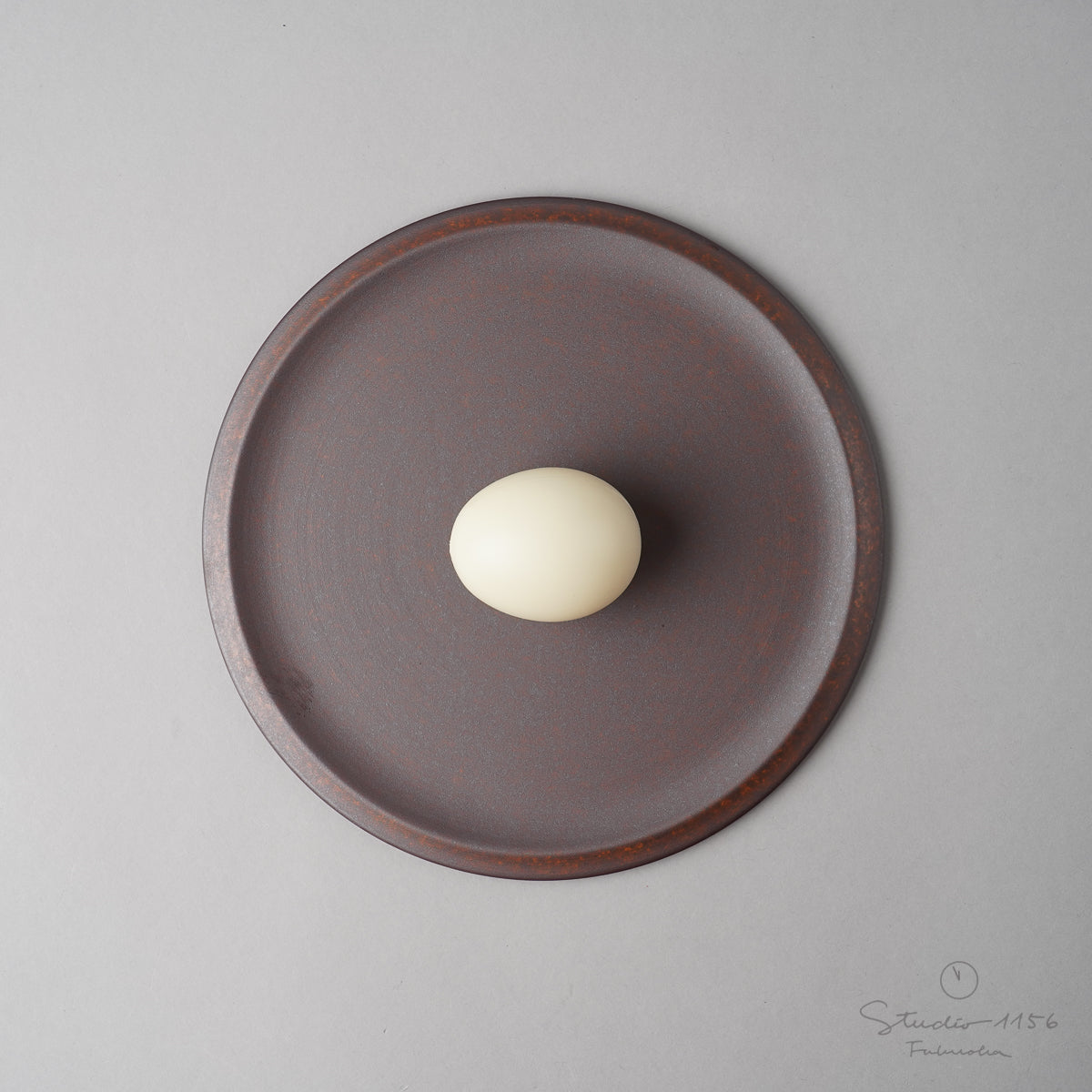 伊万里焼 フラットプレート w/ Rim 19.5cm
