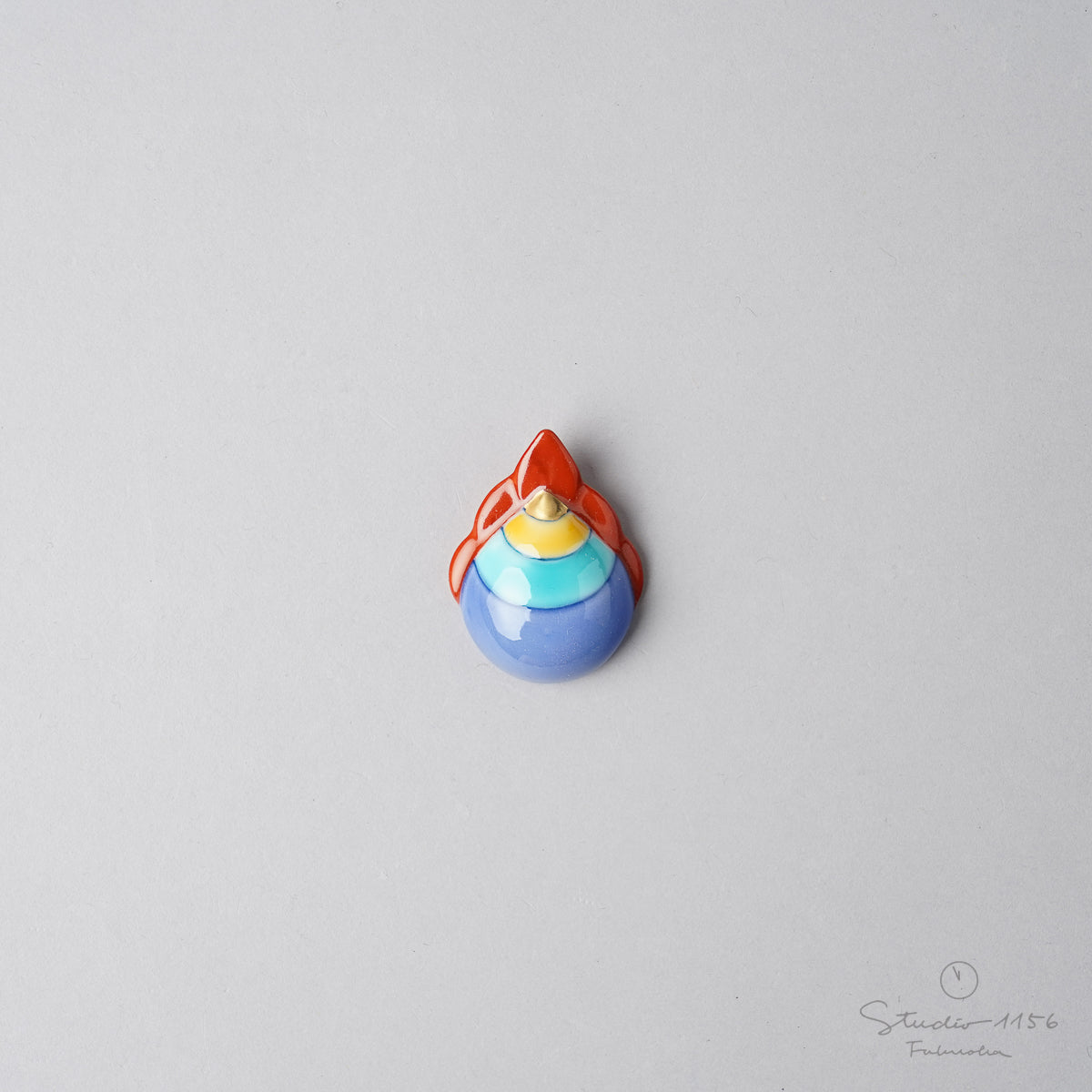 伊万里焼 色絵 宝尽くし箸置 3.5cm 畑萬陶苑の通販｜Studio1156