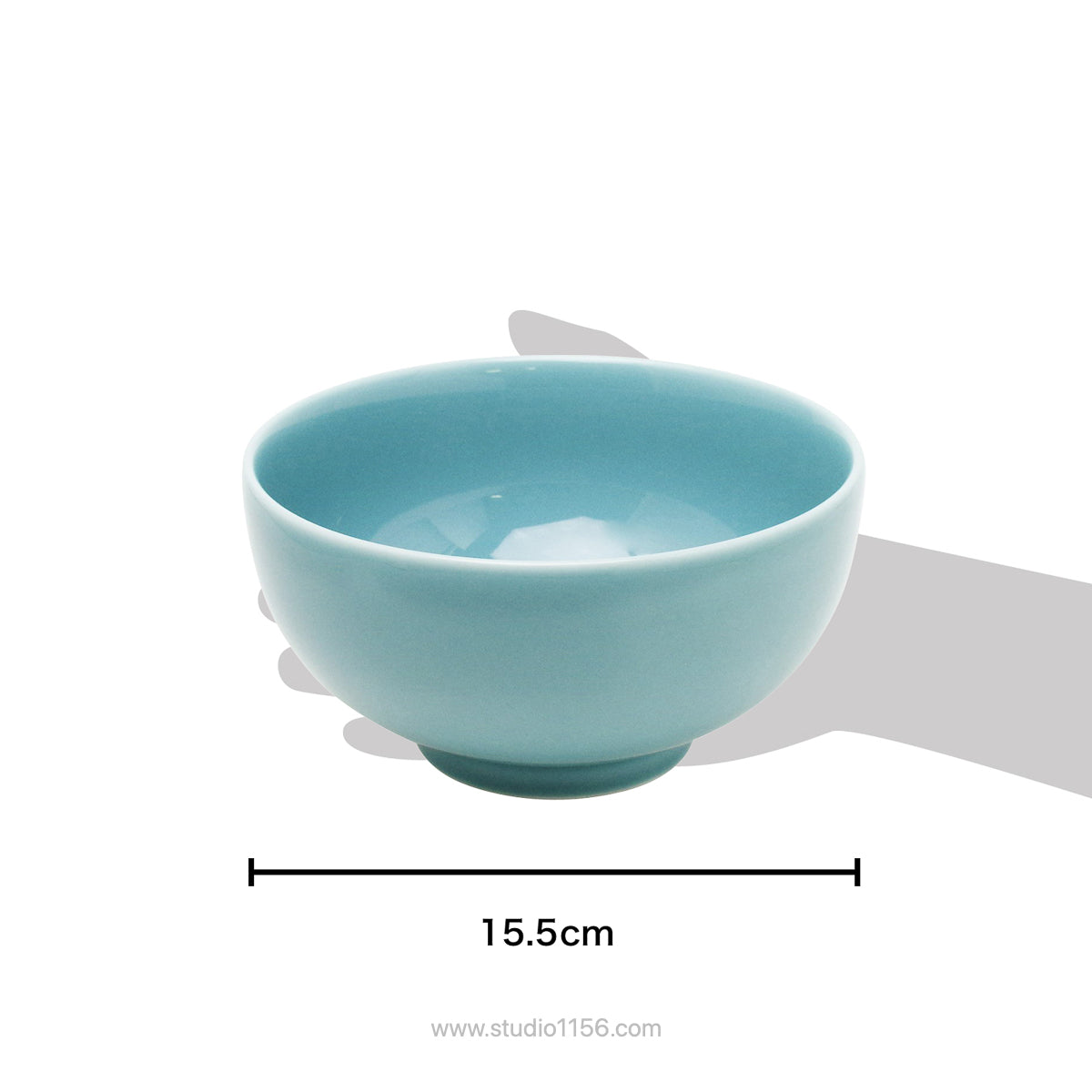 波佐見焼 五寸深めん丼 麺鉢 15.5cm/900ml Hakusan Studio1156