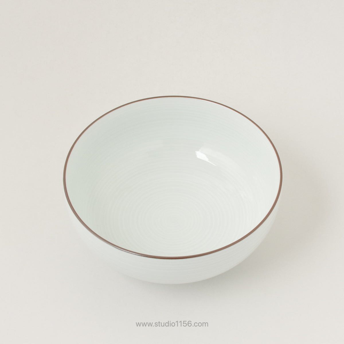 波佐見焼 六寸浅めん丼 麺鉢 18.5cm 白山陶器の通販｜Studio1156