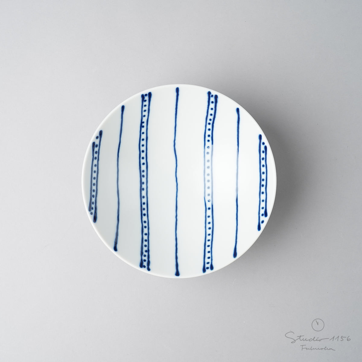 波佐見焼 平茶わん 青染付系 [F/FI/I/P/ST] 白山陶器の通販