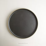 波佐見焼 HASAMI PORCELAIN ORIGINAL プレート(XL) 25.5cm Black(HPB005) HASAMI PORCELAIN Studio1156