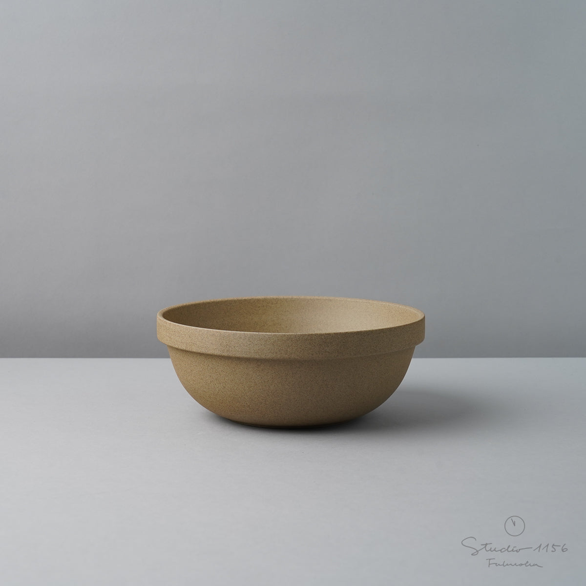 波佐見焼 HASAMI PORCELAIN ORIGINAL セミディープラウンドボウル(M) 18.5cm Natural(HP049) HASAMI PORCELAIN Studio1156