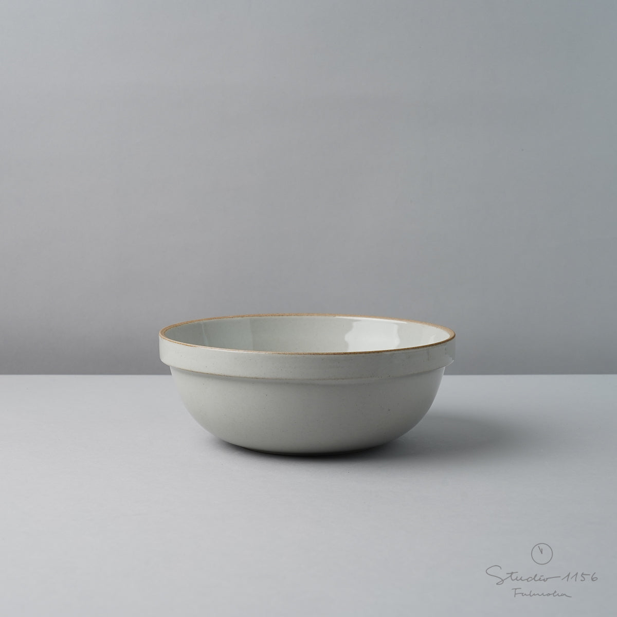 波佐見焼 HASAMI PORCELAIN セミディープラウンドボウル(M) 18.5cm Clear(HPM049) HASAMI PORCELAIN Studio1156