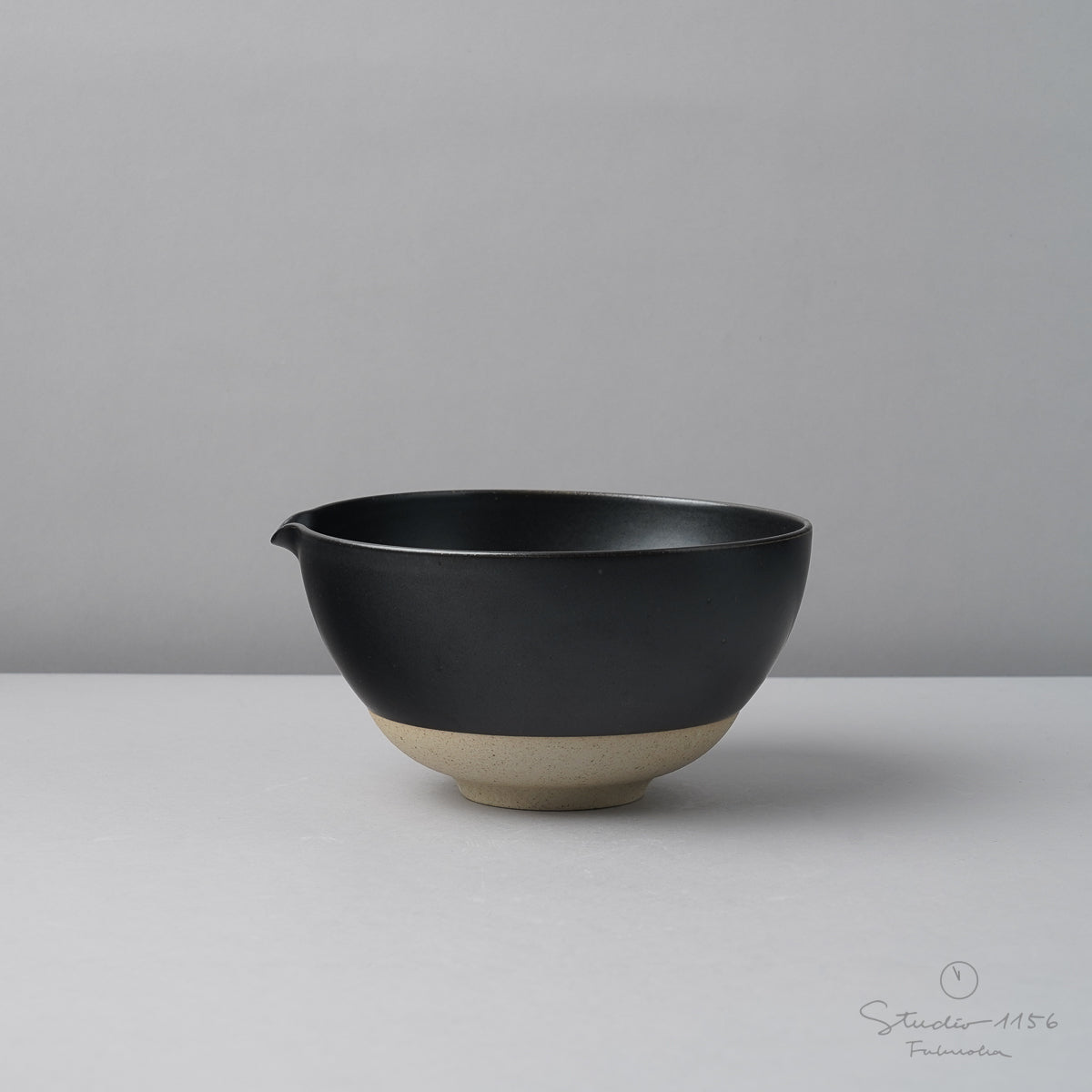 波佐見焼 Horizon Tea Bowl (L) Matcha 抹茶 800ml/15.5cm Black Ha’ Studio1156