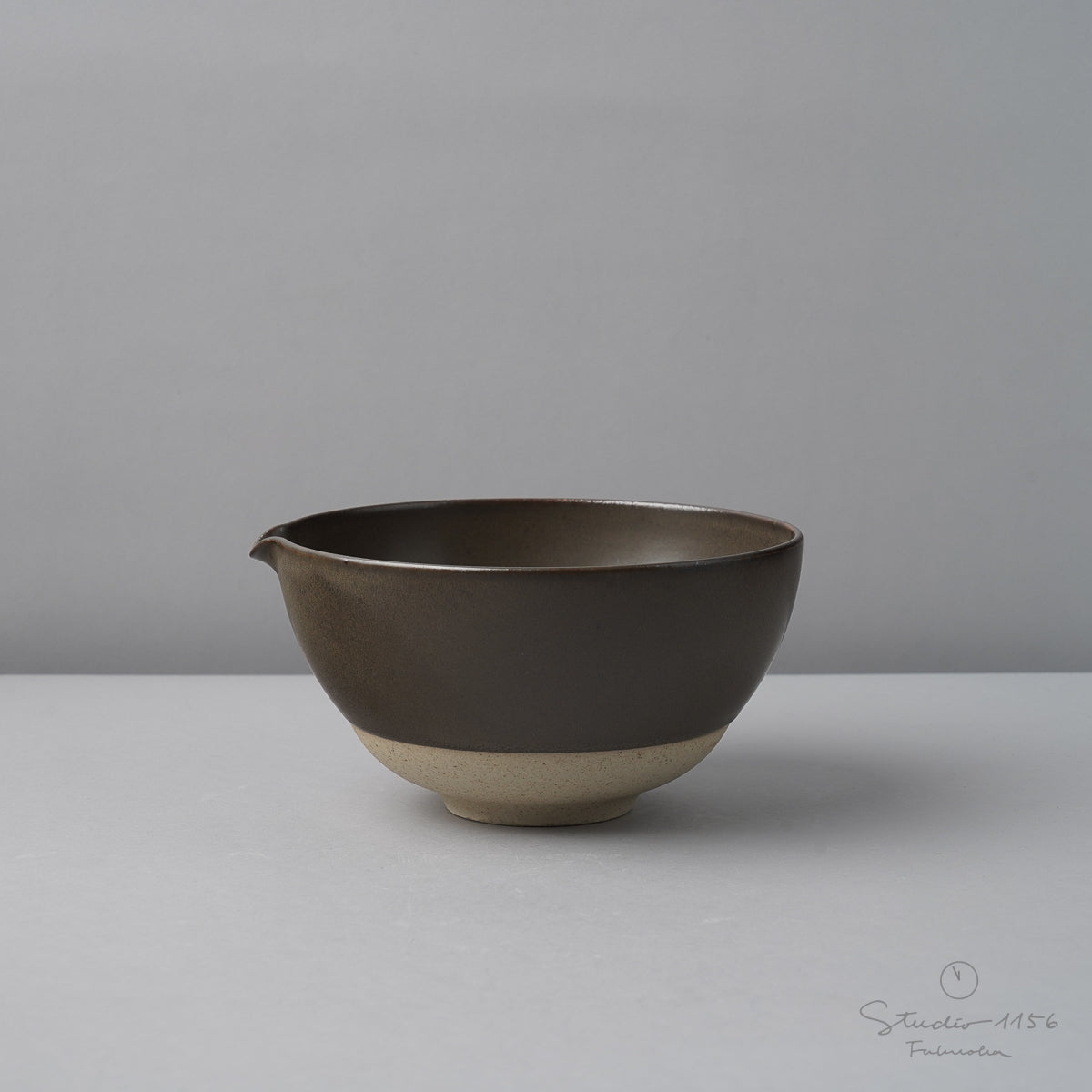 波佐見焼 Horizon Tea Bowl (L) Matcha 抹茶 800ml/15.5cm Brown Ha’ Studio1156