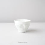波佐見焼 Shinogi しのぎ カップ 8.5cm/180ml 白磁 Ichiryu Studio1156